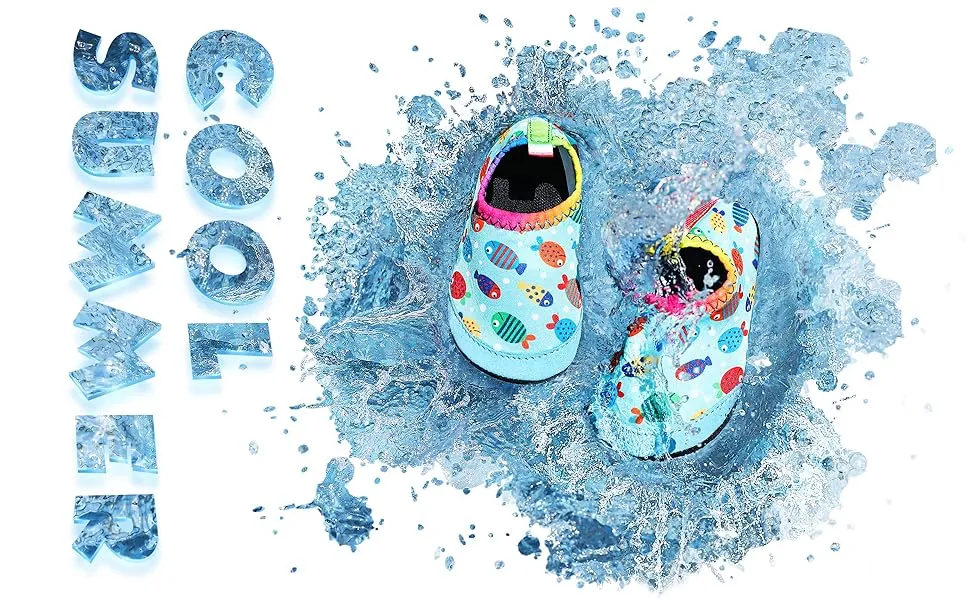 Durable Soft-Soled Children's Water Shoes for Lakeside Splashing Secure Walks