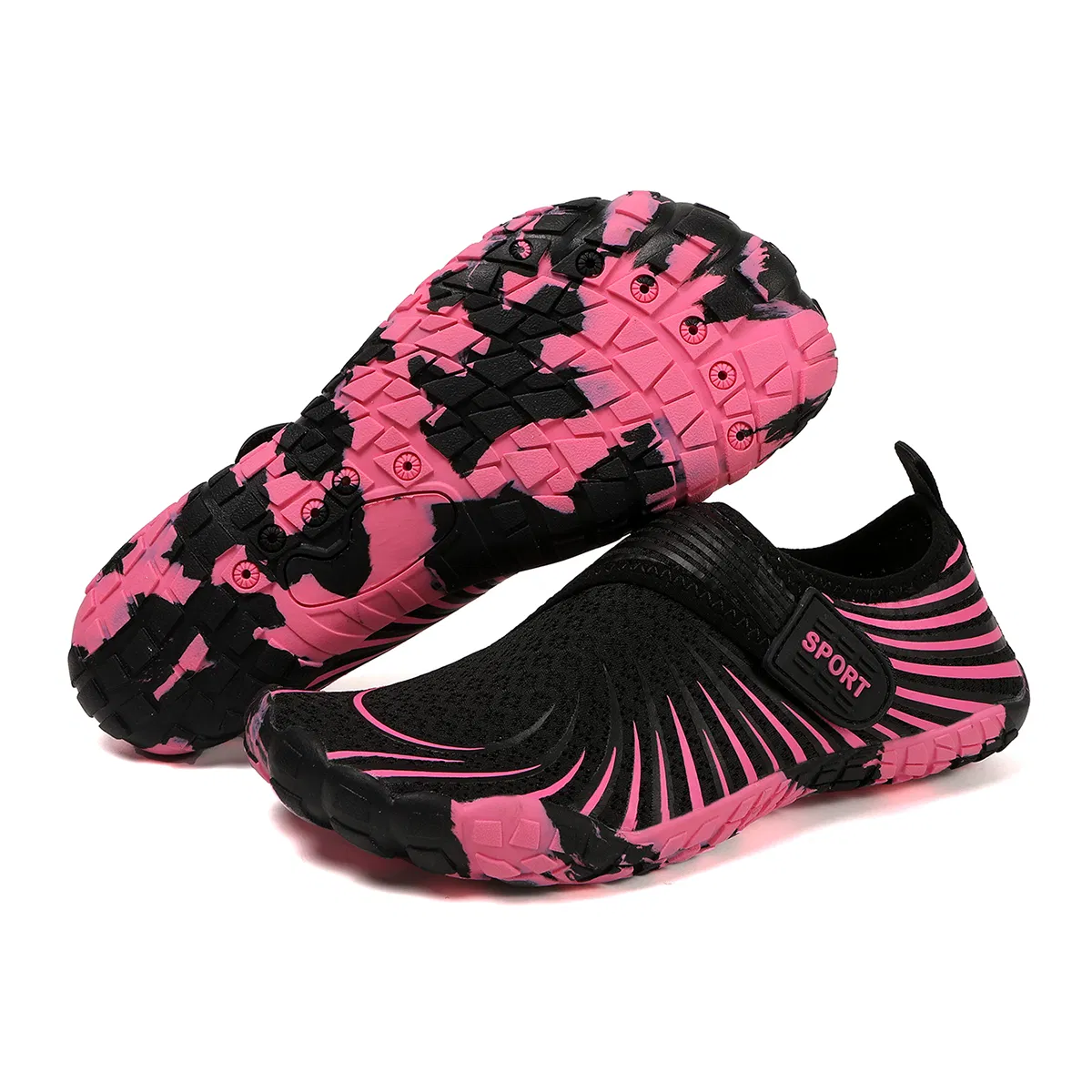 Mens Womens Athletic Hiking Water Shoes Quick Dry Barefoot Sports Shoes Aqua Shoes Swim Shoes Beach Shoes with Drainage Lady Shoes