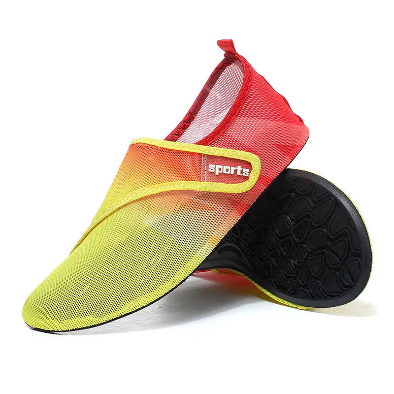 Adult Non-Slip Water Shoes Men's Rubber-Sole Sport Water Sneakers Women's Beach Shoes River-Tracing / Drainage Shoes