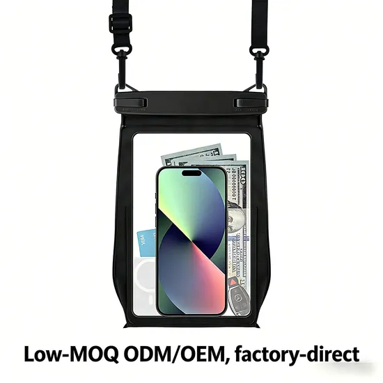 Universal Ipx8 Phone Dry Bag for Boating Water Activities Cell Phone Case
