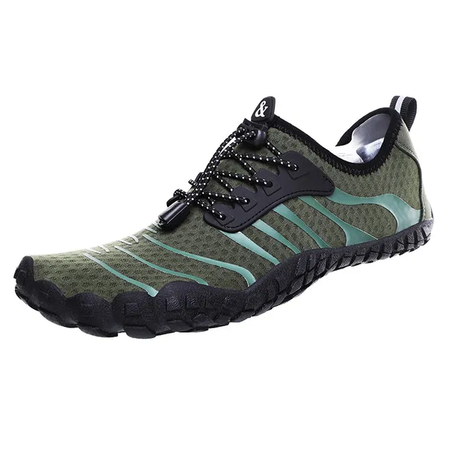 Men's Hiking Water Shoes Quick-Dry Breathable Trail Shoes Non-Slip Outdoor Trekking Footwear Women's Casual Sneakers, Lightweight Slip-on Leisure Shoes
